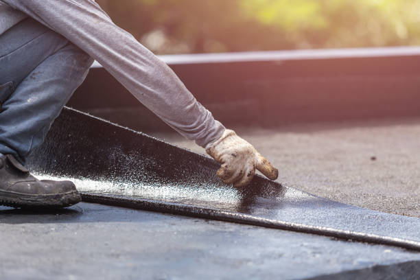 Professional Emergency Waterproofing technician working in Lawrenceville, IL
